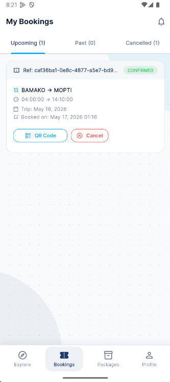 My Bookings