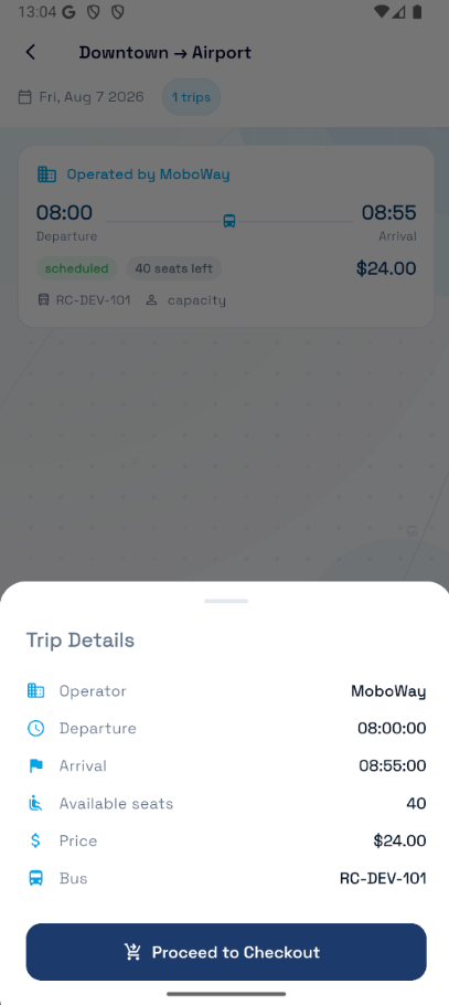 My Bookings